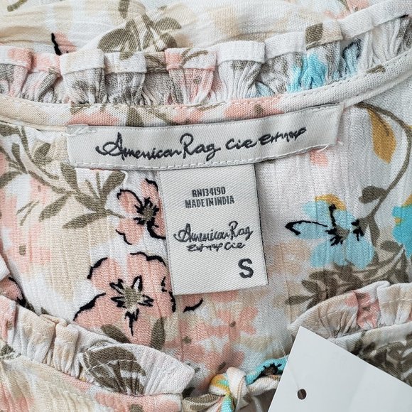 AMERICAN RAG Lace Trimmed Top - Picture 11 of 11